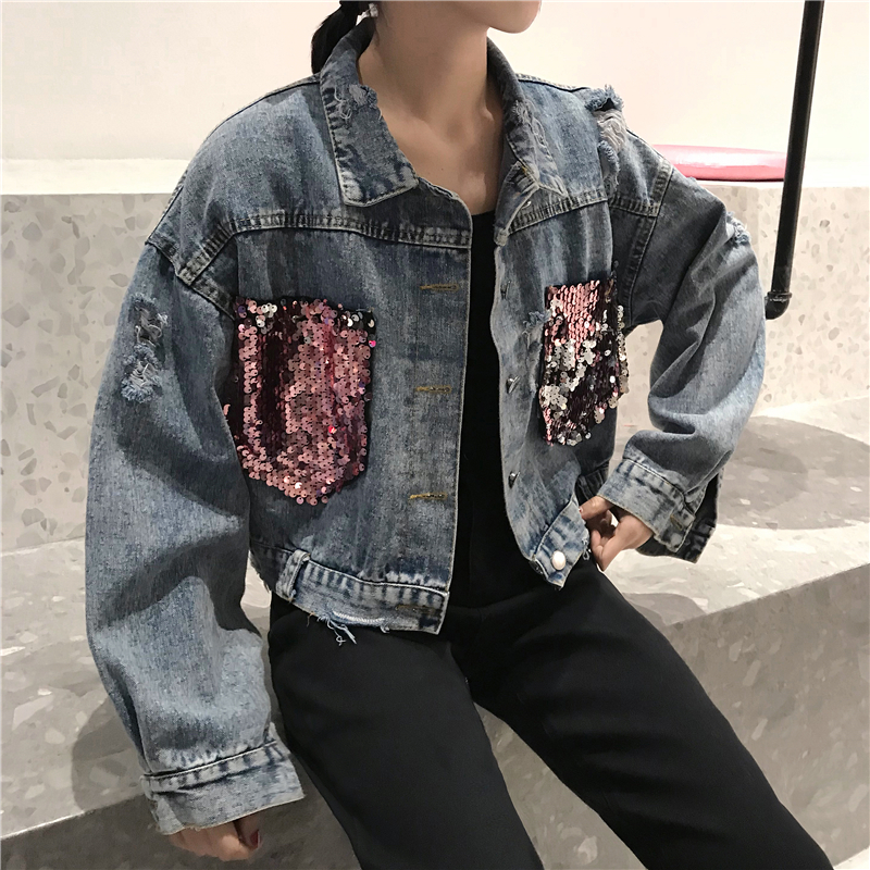 Blouson femme BEIWAN     en Cow-boy - Ref 3322020 Image 6