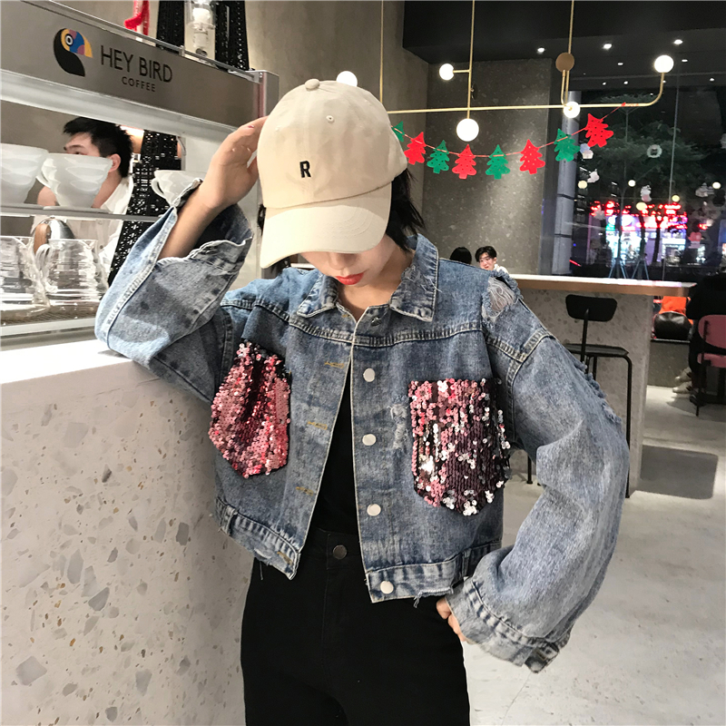 Blouson femme BEIWAN     en Cow-boy - Ref 3322020 Image 8