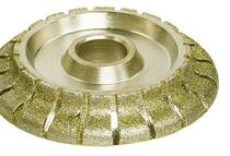  Bronze sintered electroforming electroplated diamond grinding wheel CNC grinding head CBN slotted brazing grinding wheel can be customized according to requirements