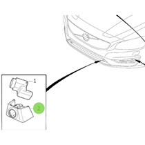 Suitable for Volvo s60LXC60 Radar Holder Electric Eye Bracket Radar Holder