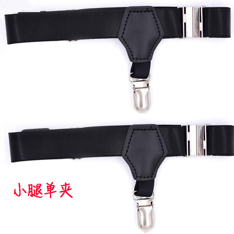 Cos Charles là vớ quá bắp chân kẹp vòng chân vớ chống trượt garter đai đôi clip punk chân vòng tròn nam và nữ Nhật Bản - Nịt Tất phu kien thoi trang nam nu
