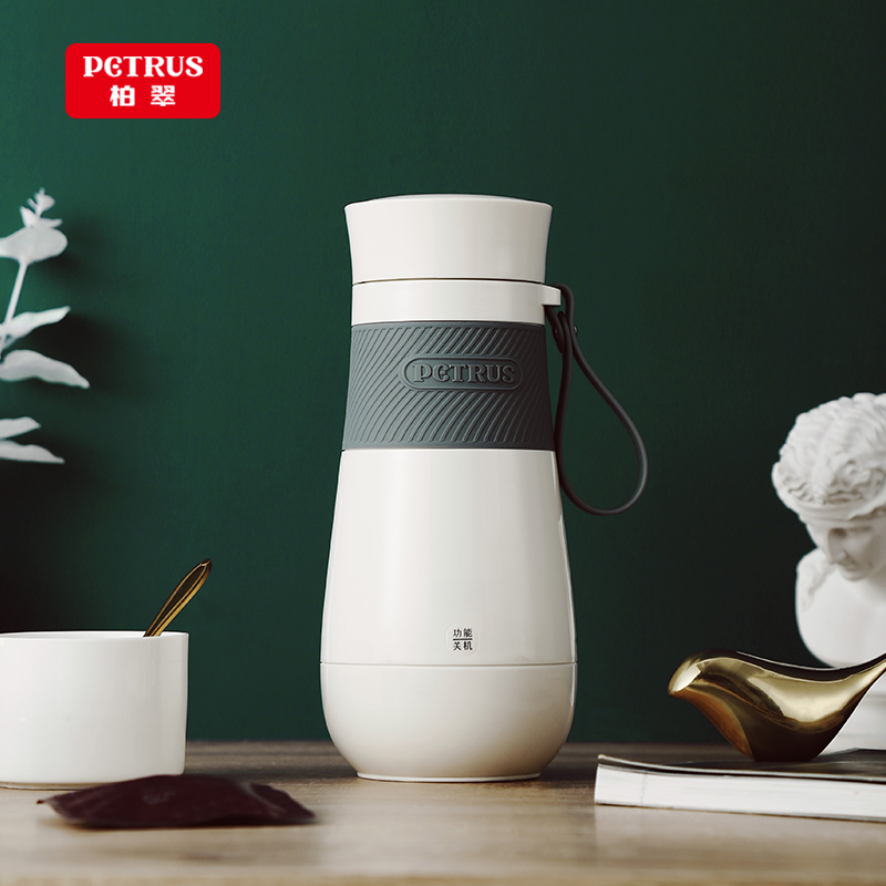 Bai Cui portable electric kettle Thermos cup one-piece automatic boiling water Household dormitory travel business trip kettle