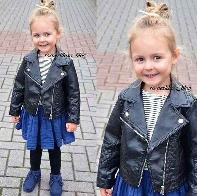 Blouson enfant en cuir PU - Ref 2159502 Image 18