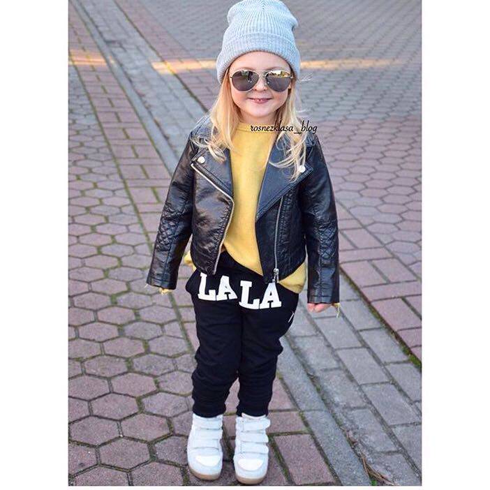 Blouson enfant en cuir PU - Ref 2159502 Image 12