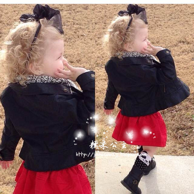 Blouson enfant en cuir PU - Ref 2159502 Image 30