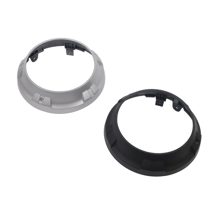 DL250-A original plant headlamp cover silver color living room lamp decoration cover black headlamp light circle