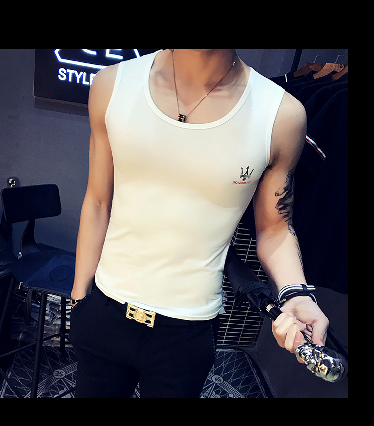 Áo vest nam mùa hè mới ra mồ hôi mùa hè áo thể thao nam