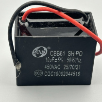 CBB61 motor fan air conditioner starting capacitor 450VAC AC 450V10UF 5% 50 60HZ