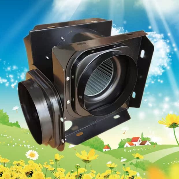Zhengye DPT18-54A exhaust fan ventilation fan two-piece ducted mute miniature ventilation fan new fan