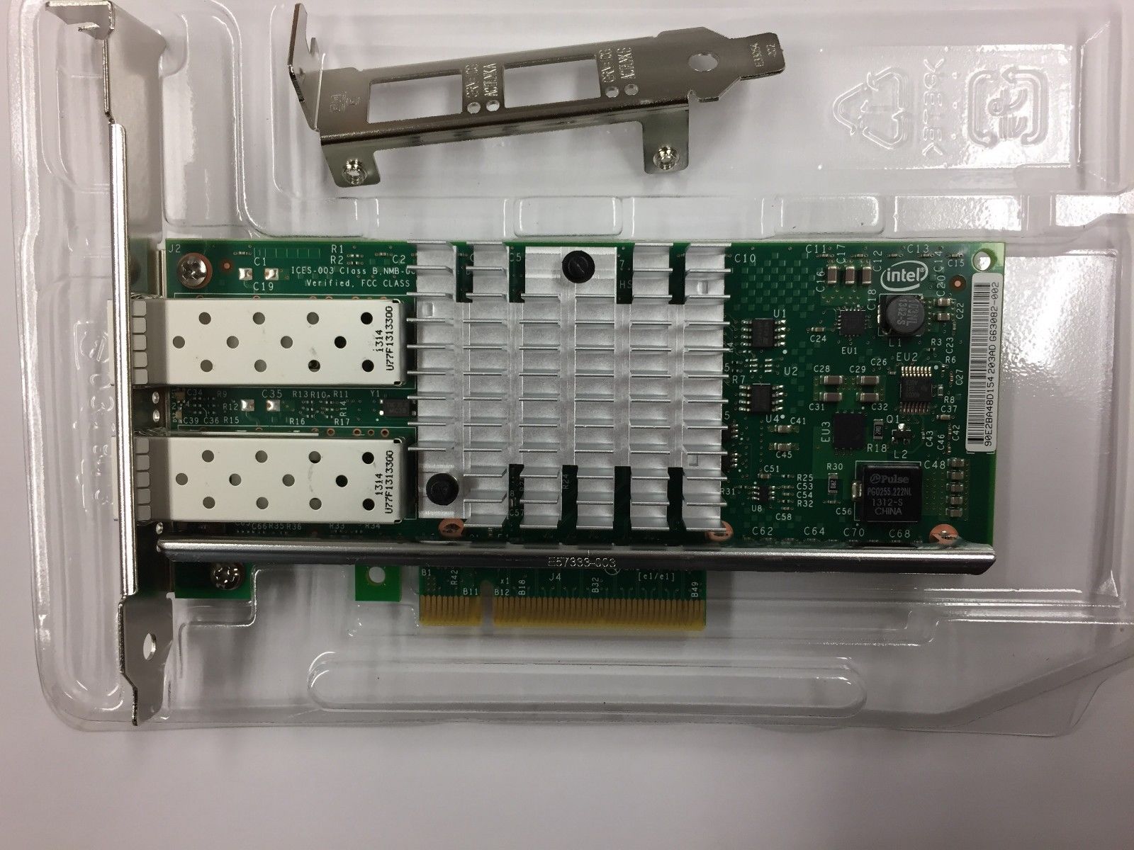 Original Intel X520-SR2 X520-DA2 JL82599ES E10G42BFSR Gigabit network card