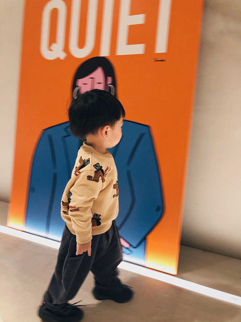 (20% off) MINIVKIDS baby cartoon puppy cute fleece sweater children's casual top