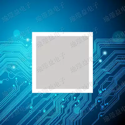 LED digital flat tube 15*15 flat tube white hair blue 2PIN 15 * 15B factory direct quality assurance