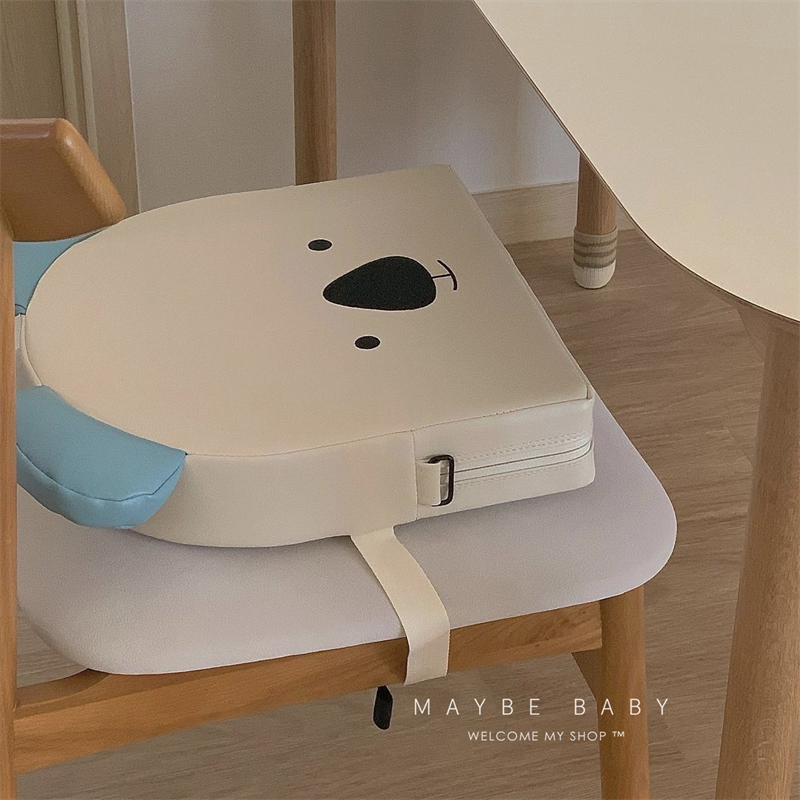 South Korea Ins Baby Seat Cartoon Heightening Cushion Children Dining Chair Plus High Cushion Elementary School Kids Chair Thickening Mat