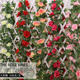 Artificial Rose Decorative Flower Vine, Fake Flower Vine, Silk Flower, Plastic Flower, Pipe Decoration, Wall Hanging, Wedding Decoration