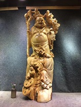 Hot sale cliff cypress root carving oily full three-dimensional carving modeling classic craft 56-38-131 handmade