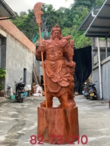 Spot Brazilian Rosewood Wuwei Daguan Gong Wu Caishen woodcarving crafts Guan Yu Erye root carving decoration living room