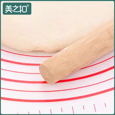 Wooden rolling pin Solid wood pressing noodle stick Dumpling skin Kitchen baking tool Wooden rolling noodle stick and noodle stick Small