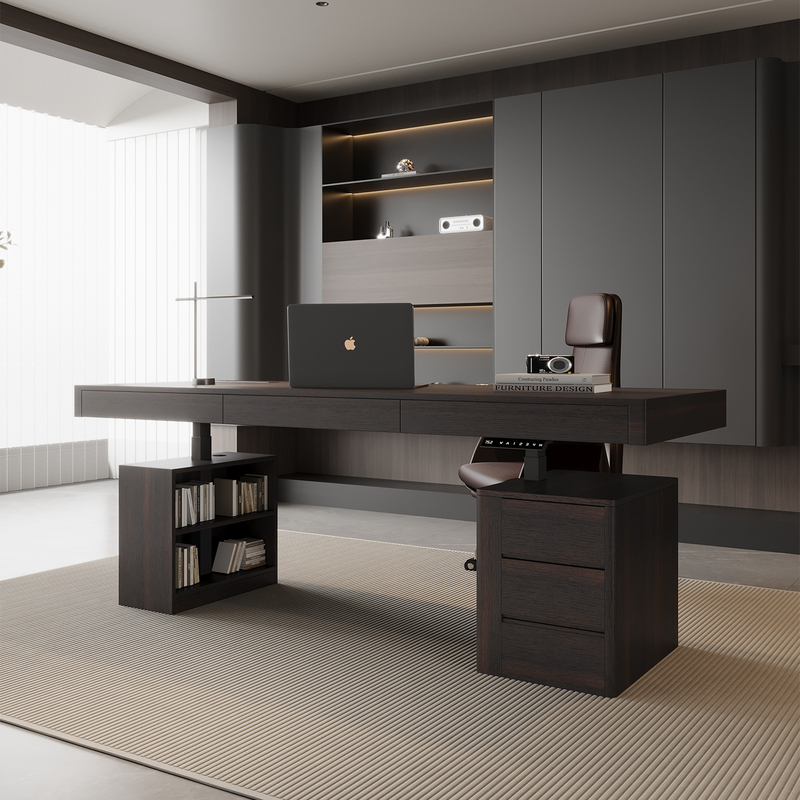 Italian-Style Light Luxury Adjustable Desk Flagship Dual-Motor Lift Desk Living Room Desk Sofa Back Desk Study Desk Electric Italian-Style Light Luxury Adjustable Desk Flagship Dual-Motor Lift Desk Living Room Desk Sofa Back Desk Study Desk Electric
