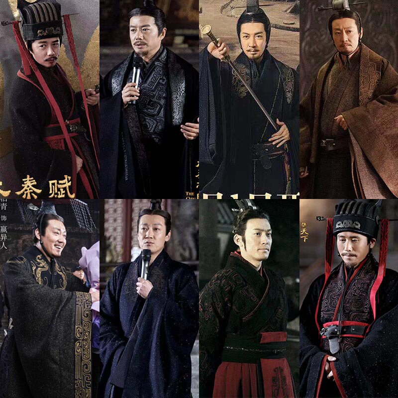 Dazhengfu Empire's World Is the Same as the World in the Same Style of Films and Television, Featuring Ancient Chinese Han Dynasty Monarchs, Emperors, and Ministers in Hanfu Cotton and Linen Performance Costumes Dazhengfu Empire's World Is the Same as the World in the Same Style of Films and Television, Featuring Ancient Chinese Han Dynasty Monarchs, Emperors, and Ministers in Hanfu Cotton and Linen Performance Costumes