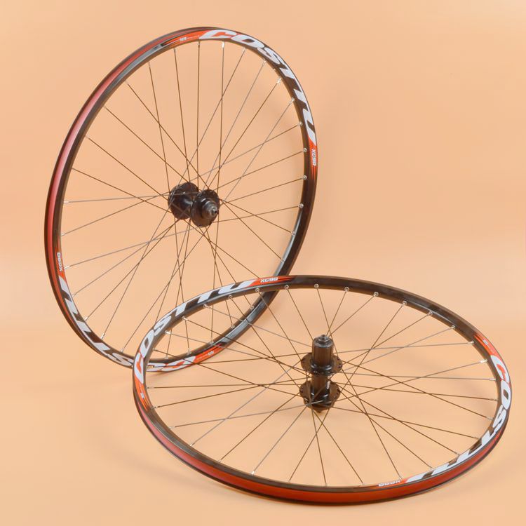 Self-weaving wheel set 26 27 5 inch Climbing Bike Wheel Set Kunten Loose Pearl Dish Painstaking COSTTU Car Circle