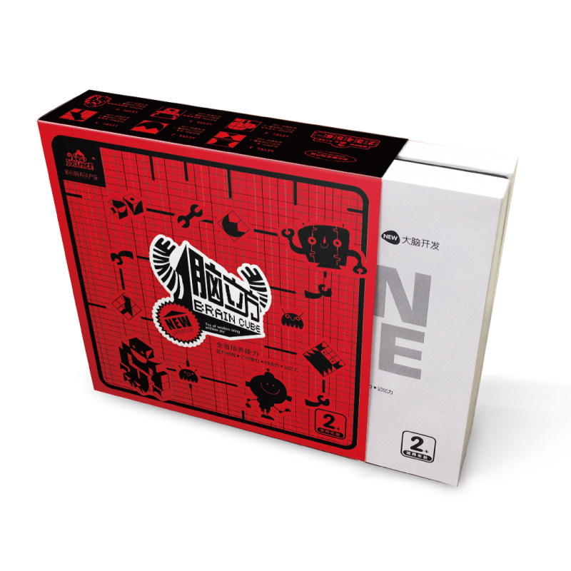 Dole Chi Cube Children's Buckle Stereo Puzzle Toy Kindergarten to Develop Early Education Teaching Toys