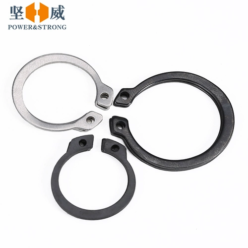 坚威 Тип GB894A, стопорное кольцо вала, зажим вала из нержавеющей стали, эластичное стопорное кольцо, пряжка C-типа, подшипник подъемника C-образного внешнего вала