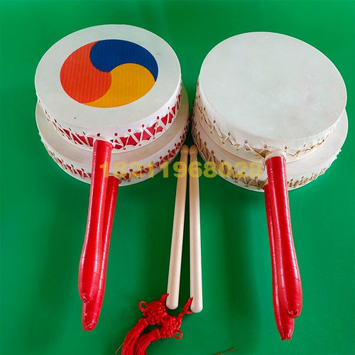 Детский бубен для школьников, ручка, плетеные барабаны из овчины