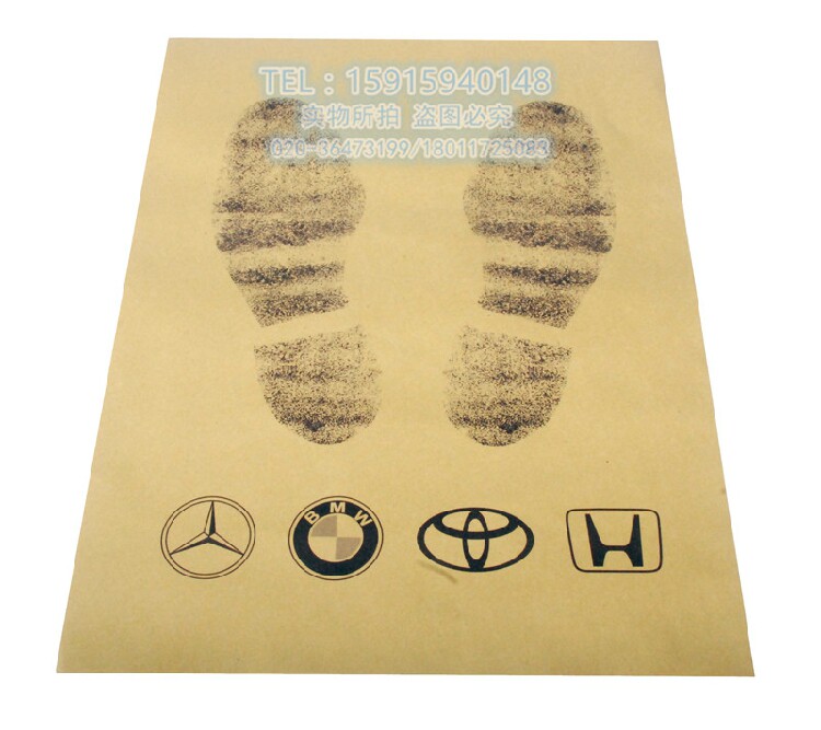 4 pieces of repair jacket auxiliary piece disposable seat cover steering wheel down-to-earth paper gear sleeve plastic film 50 cover