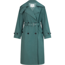 (Imported fabrics from Italy) Masfila trench coat spring new style womens trench coat coat British style jacket