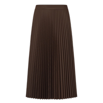 (Simplified Aesthetics) Marsfield’s new autumn dark brown fashionable casual pleated skirt