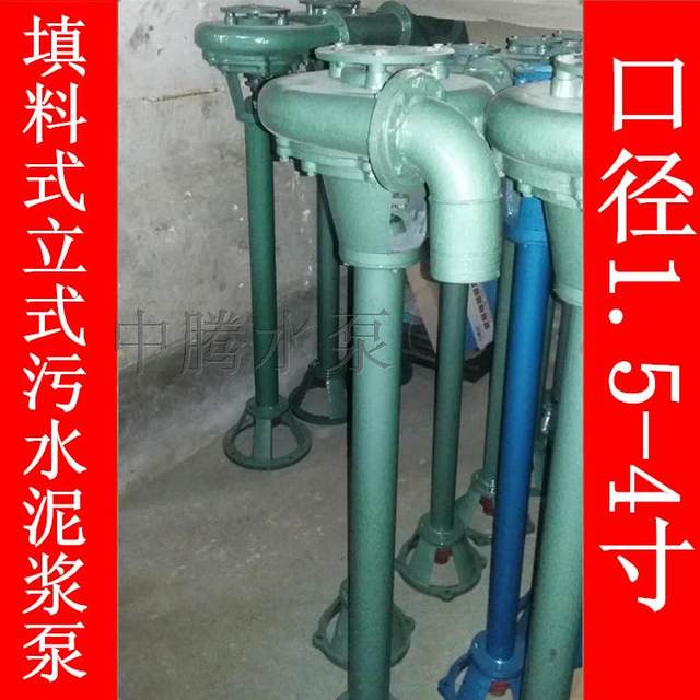 ປັ໊ມຂີ້ຕົມ 6 ນິ້ວ 150NL-12 vertical mud pump 22kw sewage pump sludge pump mortar sand pump