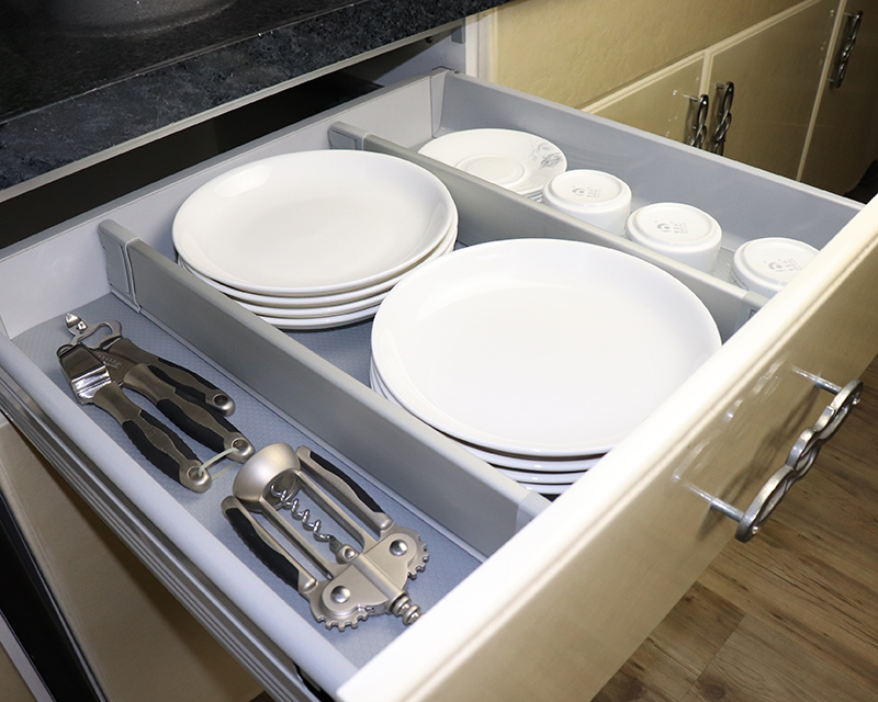 vase Kitchen Overall Cupboard Drawer Split compartment Separated Compartment Partition Partition Partition Isolation Free Combination Sepp