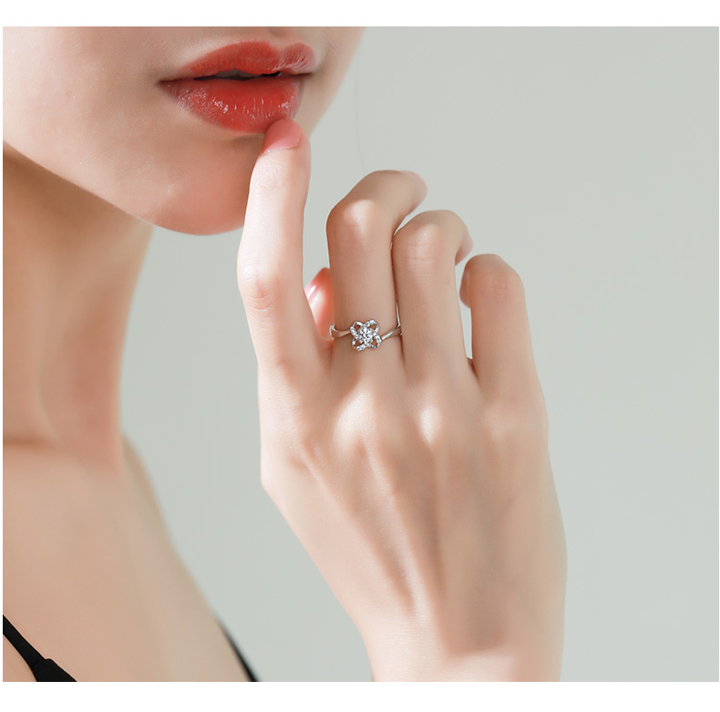 Bague Femme en Argenterie - Ref 3087162 Image 9