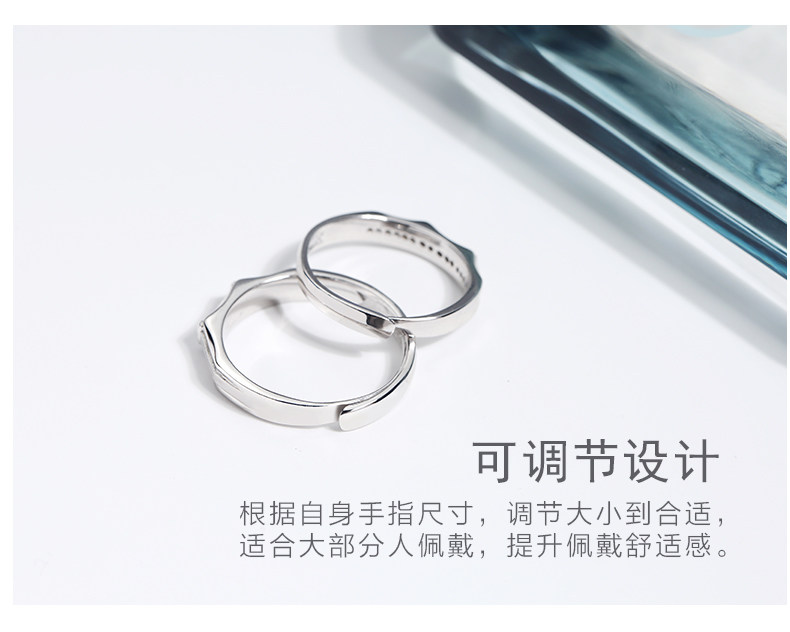 Bague mixte en Argenterie - Ref 3088383 Image 17