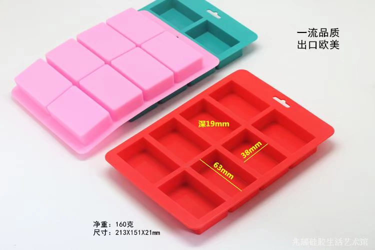 Silicone bánh khuôn mousse băng lưới khuôn xà phòng thủ công khuôn tự làm xà phòng tự làm xà phòng khuôn