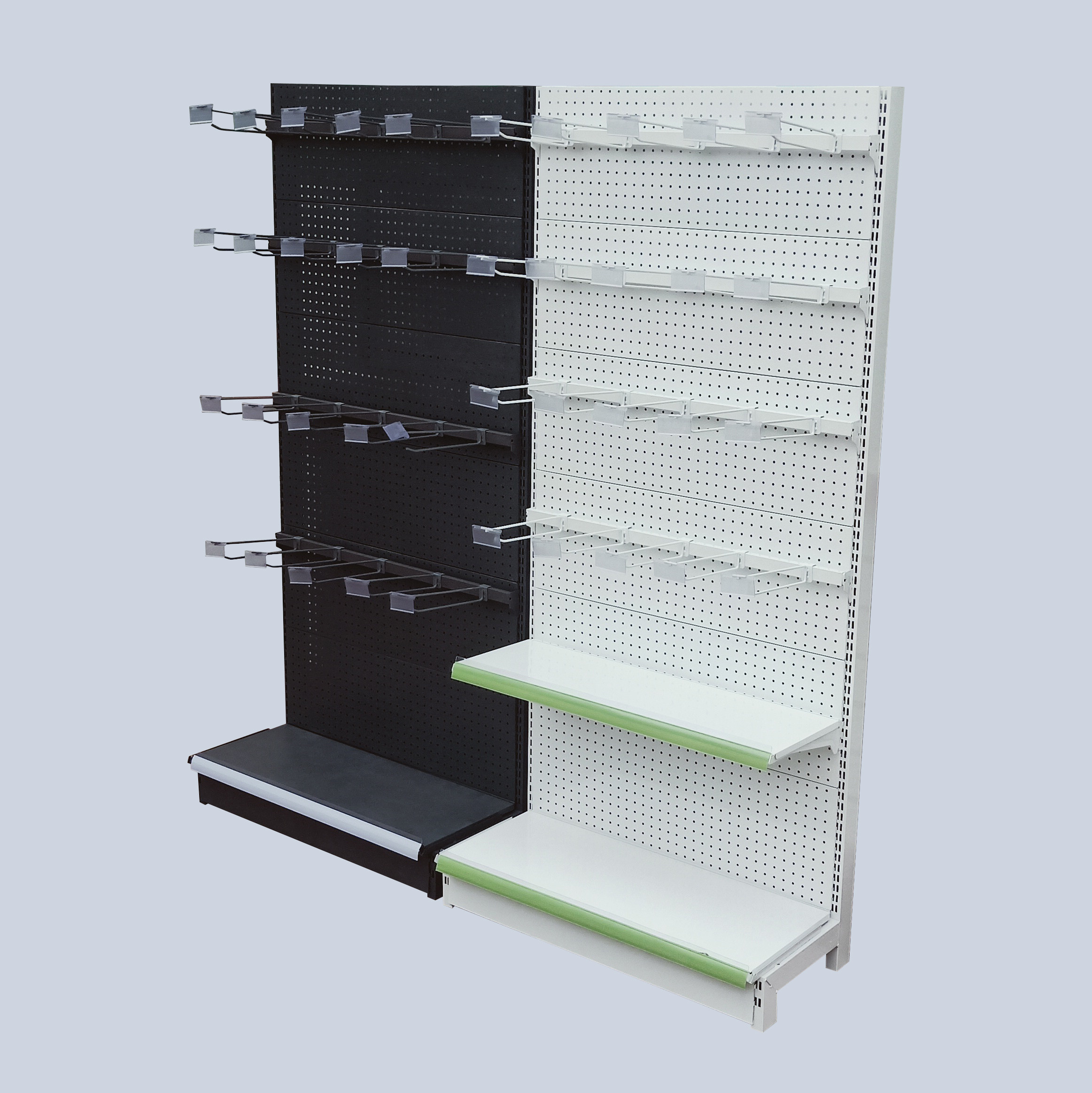 Supermarket Hook Shelving Bagged Snacks Convenience Store Small Selling Department Stationery Store Department Store Toothbrush Multifunction Shelving Shelf
