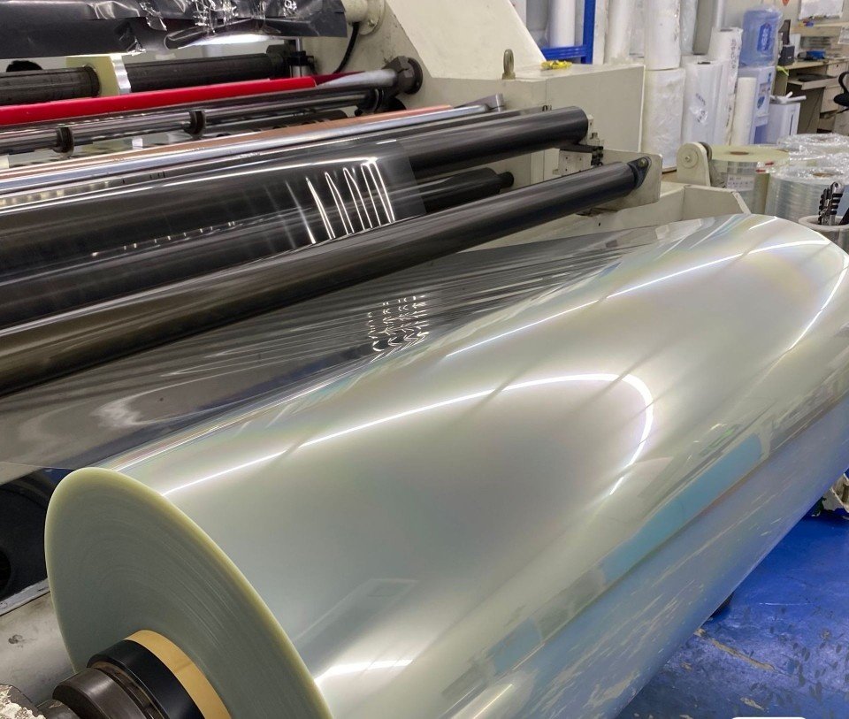 PET film high temperature resistant polyester material printing panel corona good pvc tape high temperature tape white tape