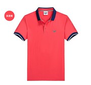 Casual polo kinh doanh áo trẻ mỏng ngắn tay áo thun nam mùa hè màu ve áo sửa chữa bán tay disshirt