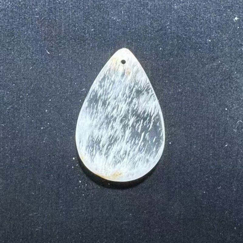 Natural Crystal Pendant, Flower Ghost Pendant, White Ghost Carving, Cherry Blossom, Snowflake Ghost Water Drop, Cabochon Natural Crystal Pendant, Flower Ghost Pendant, White Ghost Carving, Cherry Blossom, Snowflake Ghost Water Drop, Cabochon