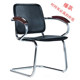 Conference chair, training chair, computer office chair, hard leather chair, staff chair, reception desk chair, thick leather hardware small chair