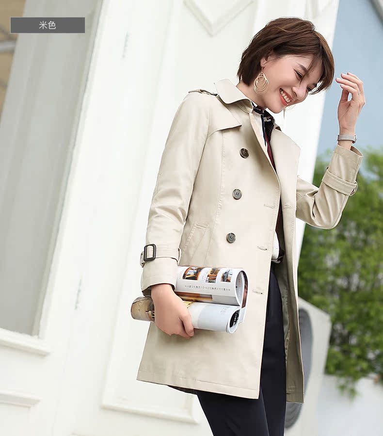 Trench pour femme en Coton en Coton - Ref 3226870 Image 28