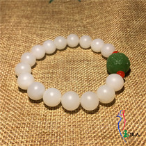 Jade Jade Studio Hetian Jade mutton White Jade Mountain material grinding sand light hand string pink green owl fat powder high run White