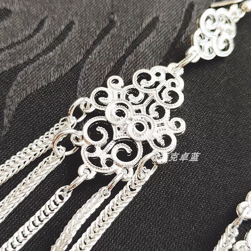 Retro classic earrings, silver 925 sample