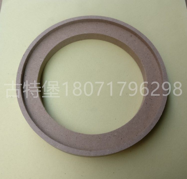 Medium high-density plate engraving machined custom fibreboard Middle fiber plate A column inverted film horn gasket bracket base