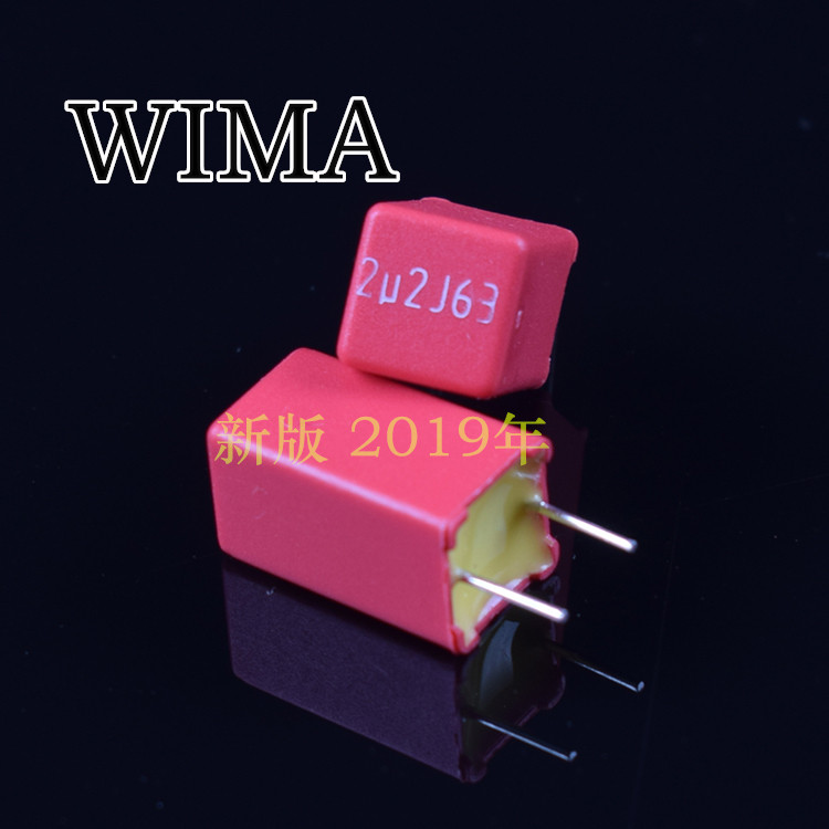 Weima WIMA capacitive 225 63V 2 2UF MKS2 Weimar 2 2UF audio power amplifier capacitor