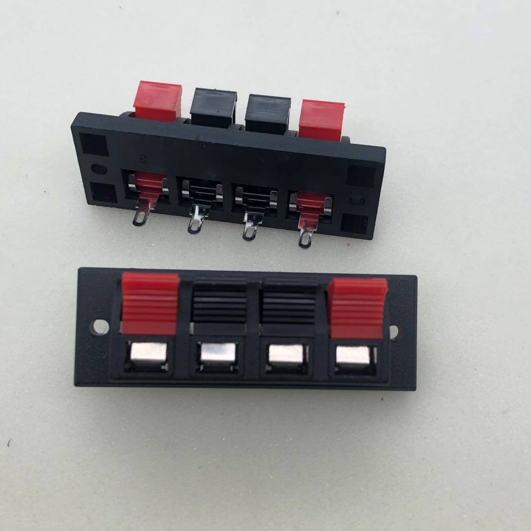 Connecting clip 4 high-quality copper audio clips 2 fast clips Large-mouth aging test clips