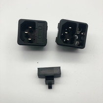 Power outlet 10A250V product word 3-hole socket with insurance All copper material product word power outlet