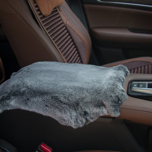 Rex rabbit fur whole fur seat cushion hand bag mobile phone case DIY scarf rex rabbit fur car armrest box mat