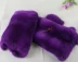 Rex Rabbit Da Nguyên liệu Lông Lò Rex Rabbit Hair Ly hợp Túi điện thoại di động Trường hợp DIY Hat Khăn lông cổ áo