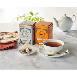 Японская прямая почтовая почта Harney & Sons Cinnamon/Vanilla Flavor 20 мешков/Can 2 банки Black Tea Gift Box подарок